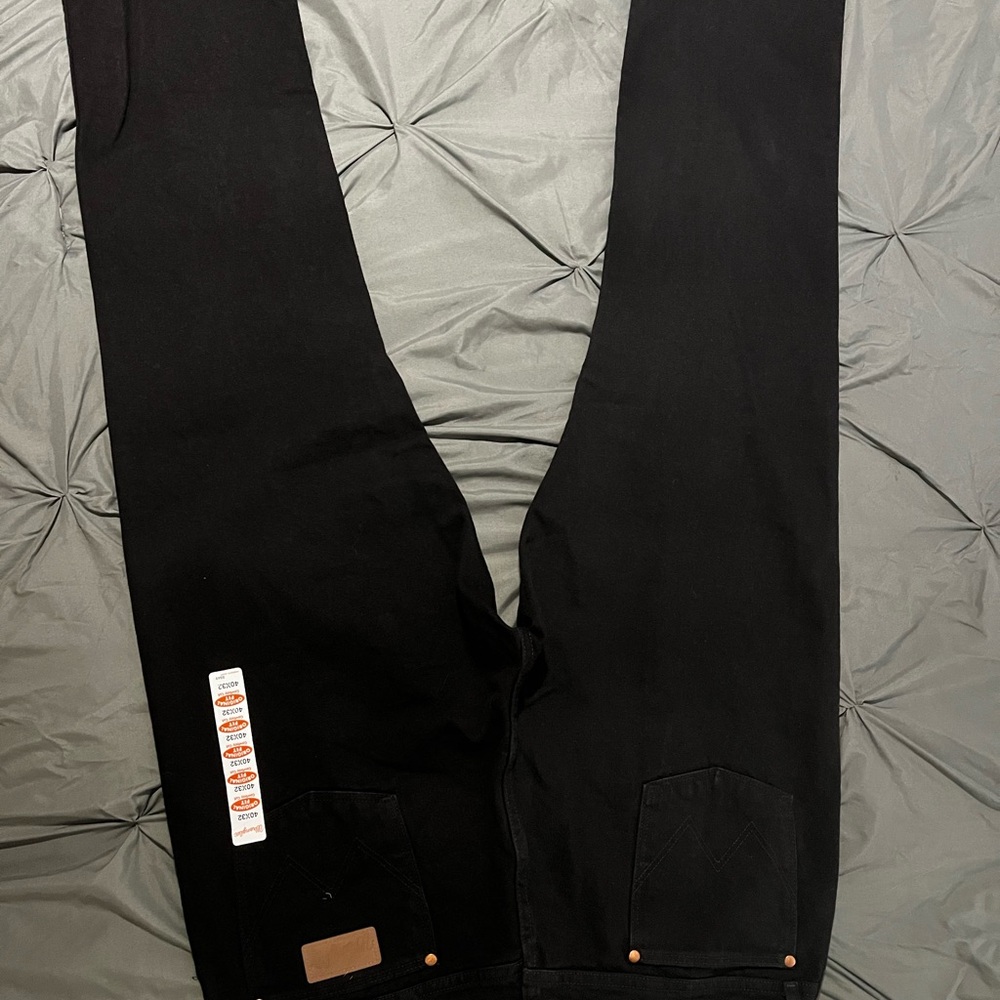 Dickies Black Straight Jeans with Contrasting Stitching